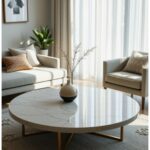 table basse en marbre